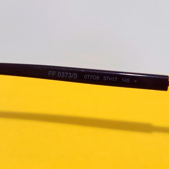 Authentic Fendi Plum Cat Eye Sunglasses New - Picture 10 of 10